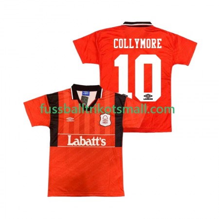 Fußballtrikots Nottingham Forest COLLYMORE 10 1995 Retro 1994 Kurzarm Heimtrikotsatz kaufen